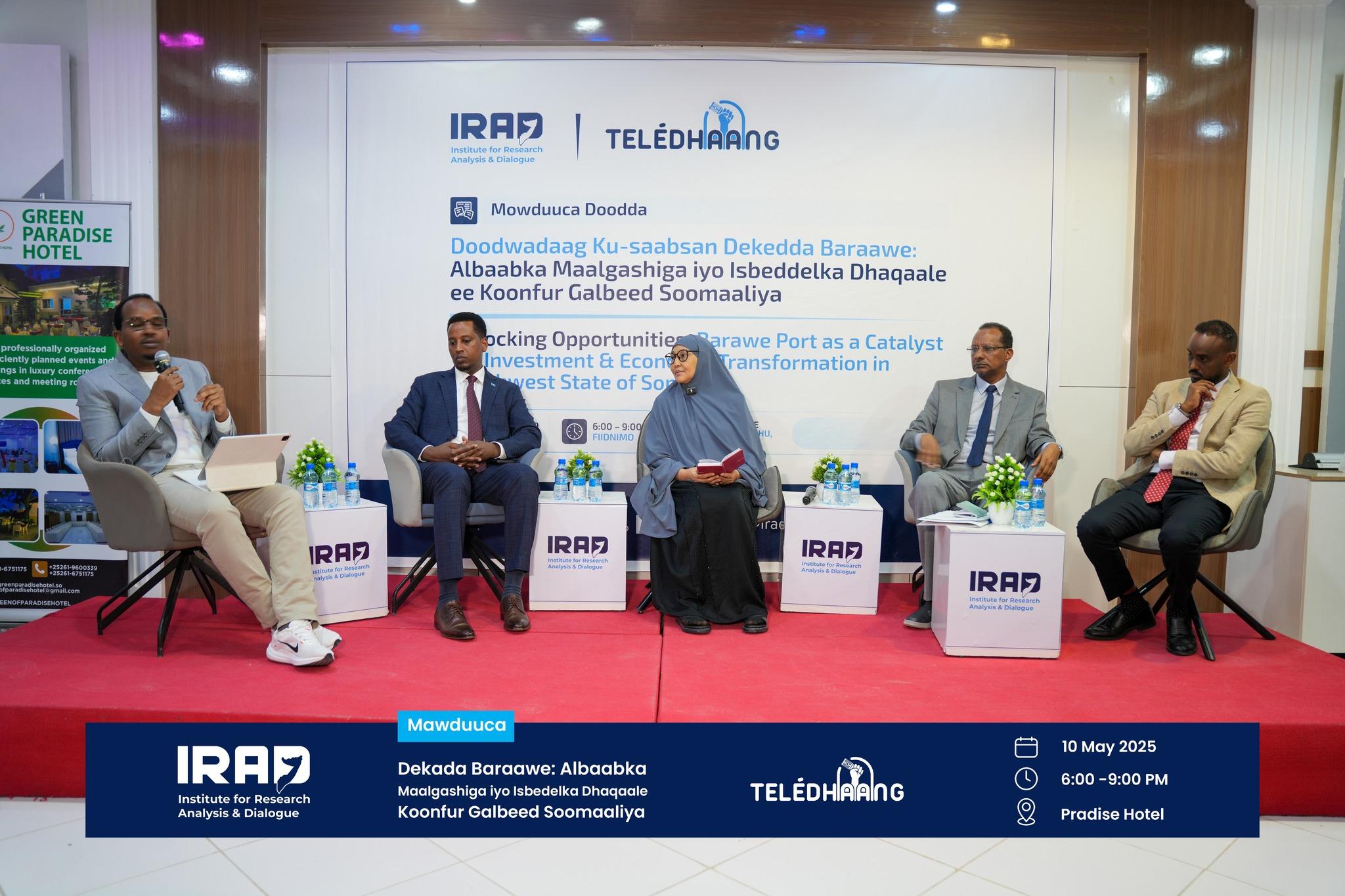 Barawe Seaport: Investment Potential – IRAD Panel Discussion Summary